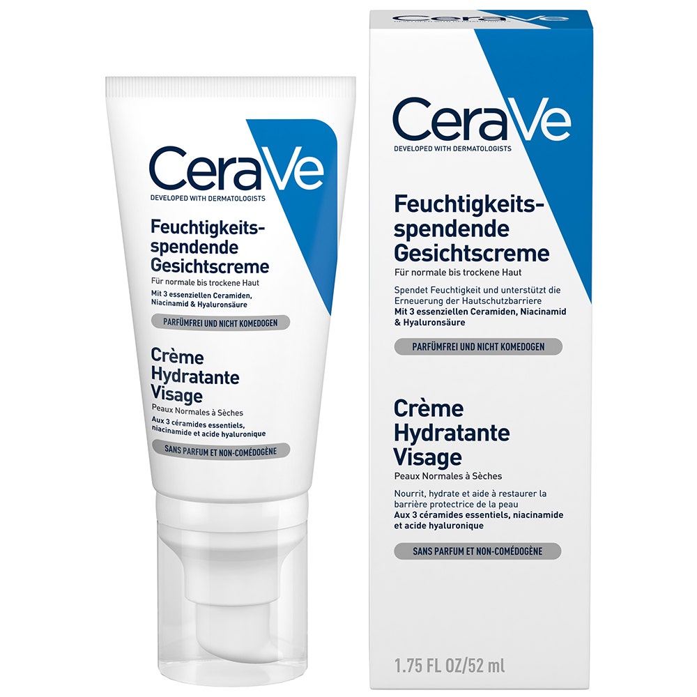 Cerave Face Facial Moisturising Lotion Normal To Dry Skins 52ml (1.76fl oz)
