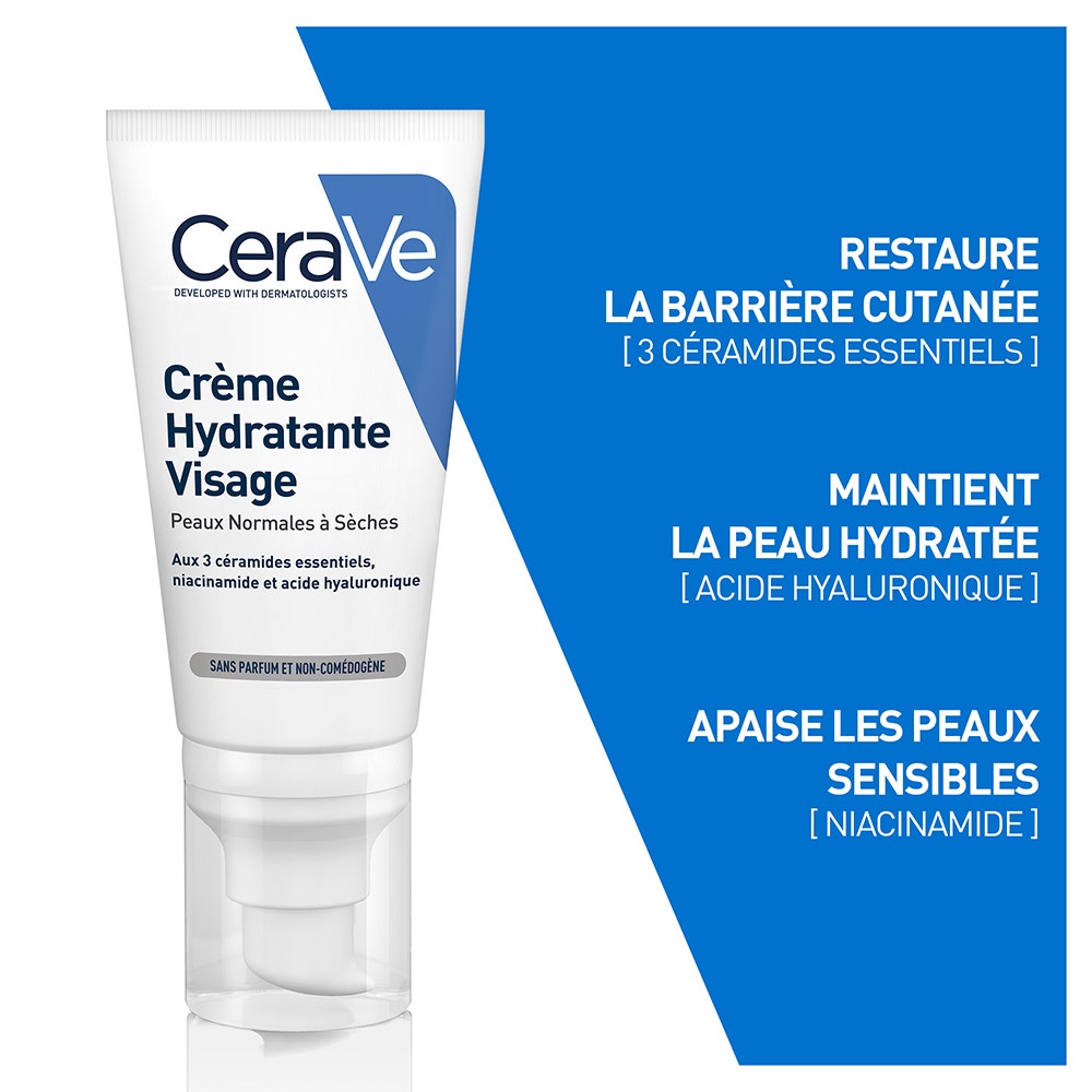 Cerave Face Hydrating Face Cream 52 ml (1,75fl oz)