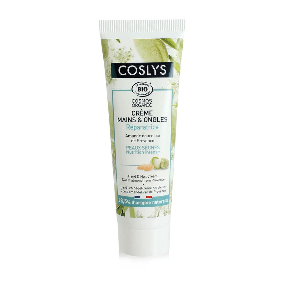 Coslys Crème réparatrice mains et ongles Amande douce 50 ml 