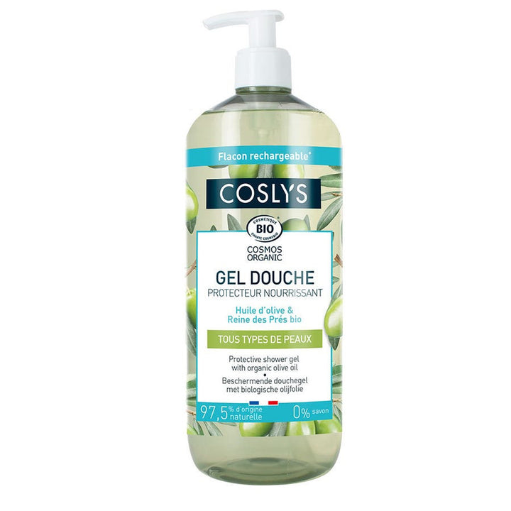 Coslys Protective Shower Gel with Organic Olive Oil All skin types 1L (33,81fl oz)