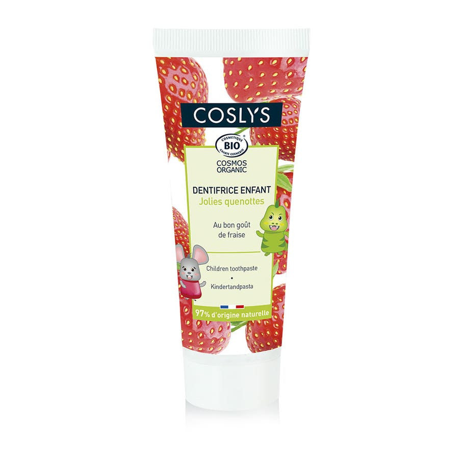 Dentifrice enfant bio Coslys Fraise 50 ml 