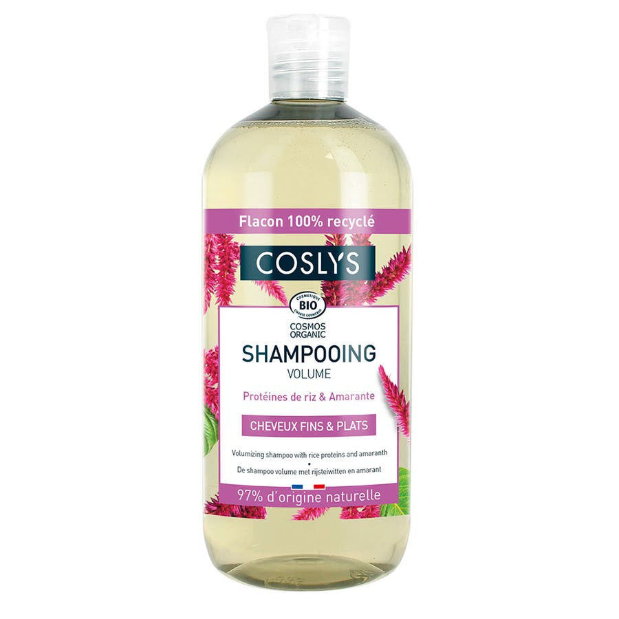 Coslys Organic Voluminizing Shampoo thin & flat hair 500ml (16.90fl oz)