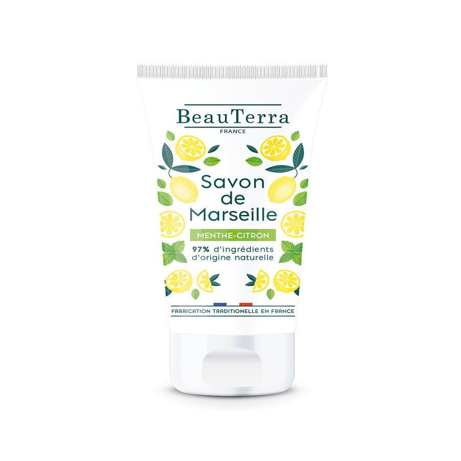 Beauterra Lemon Mint Marseille Soaps 100ml (3.38fl oz)