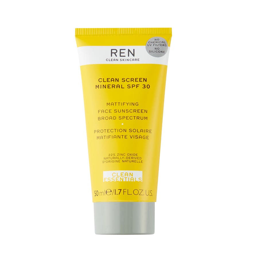 REN Clean Skincare Protection solaire visage matifiante SPF 30 50 ml (1,69 fl oz) 