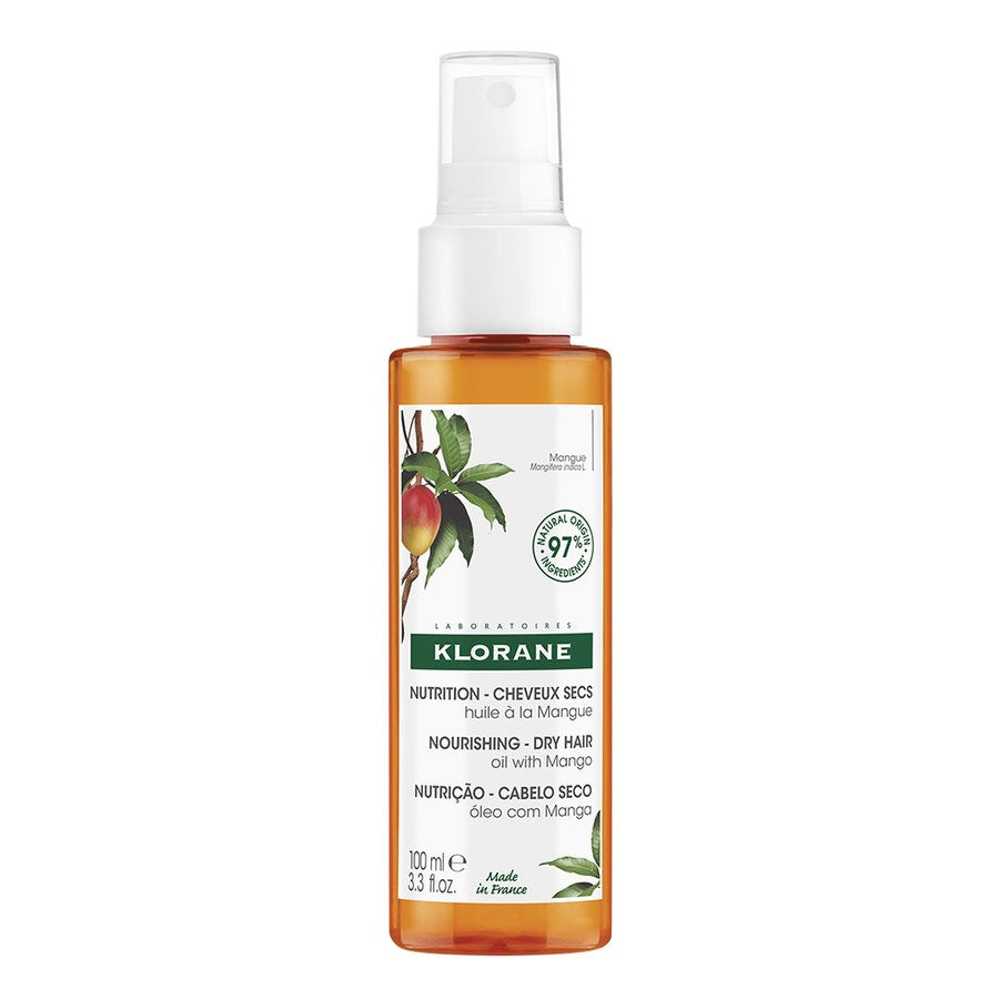 Klorane Huile Nourrissante Cheveux Secs à la Mangue 125 ml 