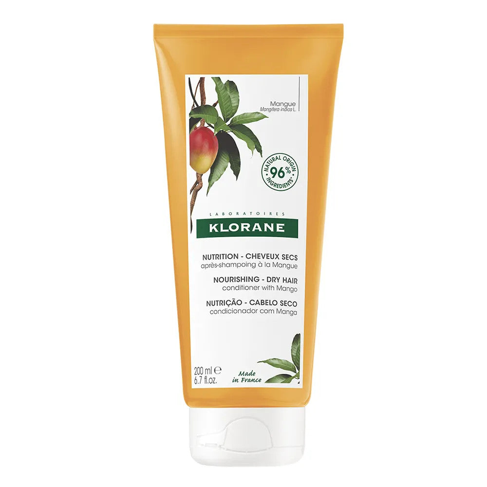 Après-shampoing nourrissant au beurre de mangue Klorane 200 ml 