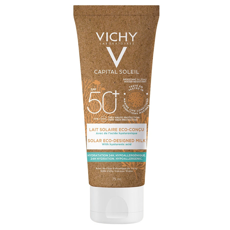 Vichy Capital Soleil Solar Eco-Designed Protective Milk SPF50+ 75ml (2.54fl oz)