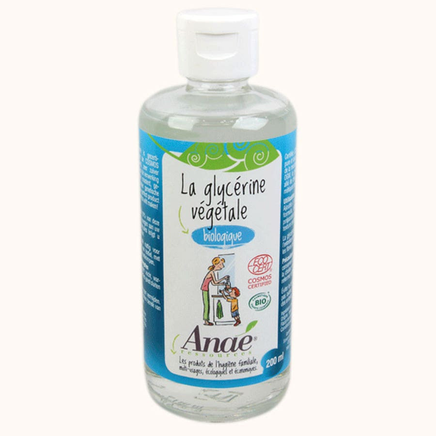 Glycérine végétale biologique Anae 200 ml (6,76 fl oz) 