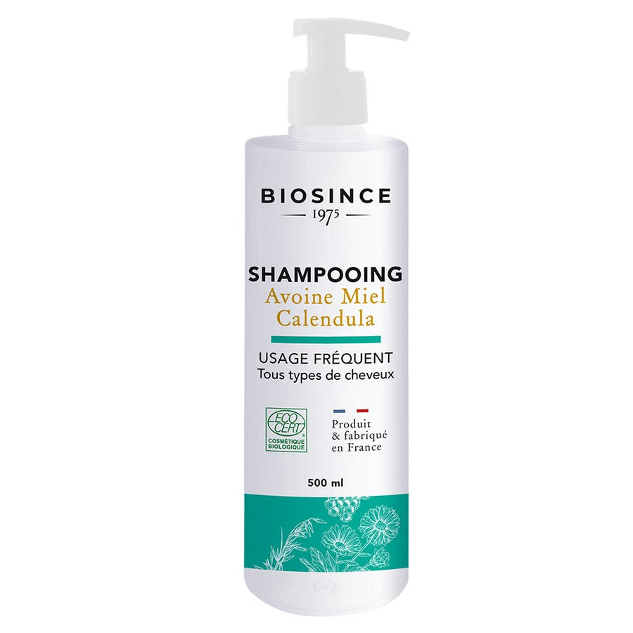 Shampoing usage fréquent Bio Since 1975 au miel, à l'avoine et au calendula 500 ml 