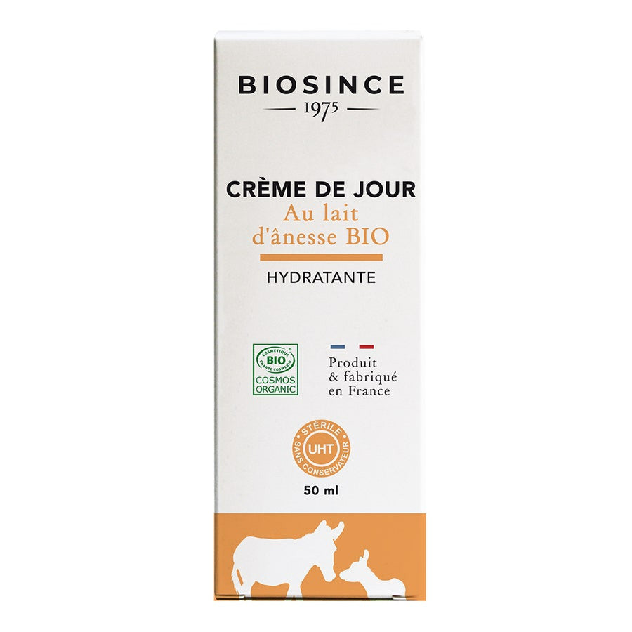 Crème de jour au lait d'ânesse Bio Since 1975 50 ml - Gravier 