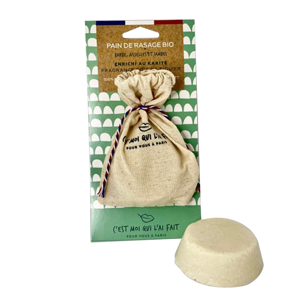 Diet World C'est Moi Qui L'ai Fait Organic Shaving Bar: beard, underarms and legs 55g (1.94oz)