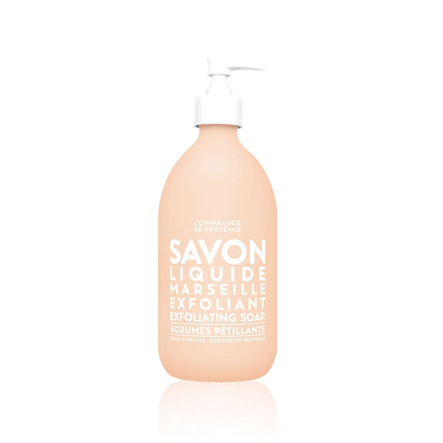 La Compagnie de Provence Savons de Marseille Liquides Exfoliants Extra Pur 495 ml (16,73 fl oz) 