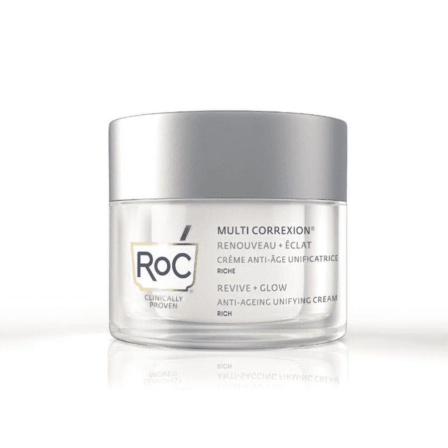 Crème multi-correctrice anti-âge Roc Revive + Glow 50 ml 