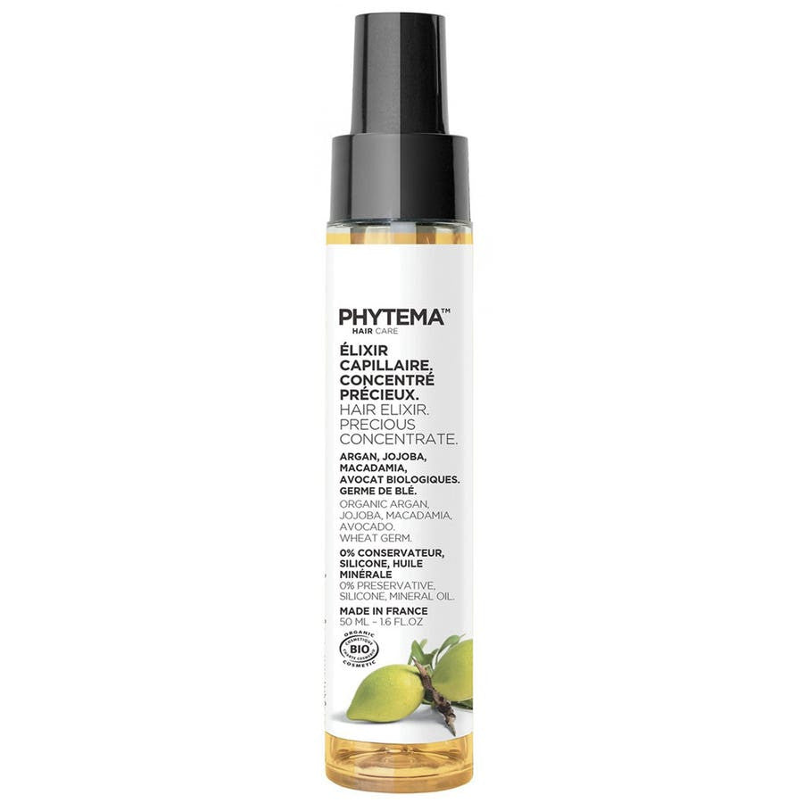 Phytema Précieux Concentré Élixir Capillaire Bio 50 ml (1,69 fl oz) 