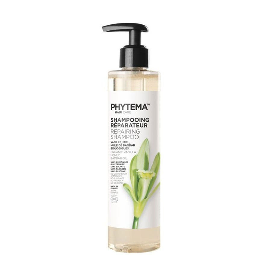 Phytema Shampoing Réparateur Bio 250 ml (8,45 fl oz) 