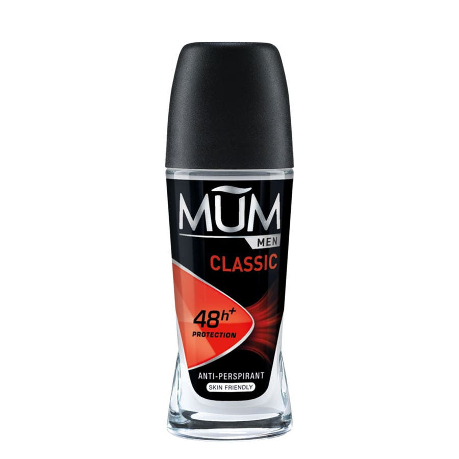 Déodorant roll-on original sans alcool Mum Men 48h 50 ml (1,69 fl oz) 