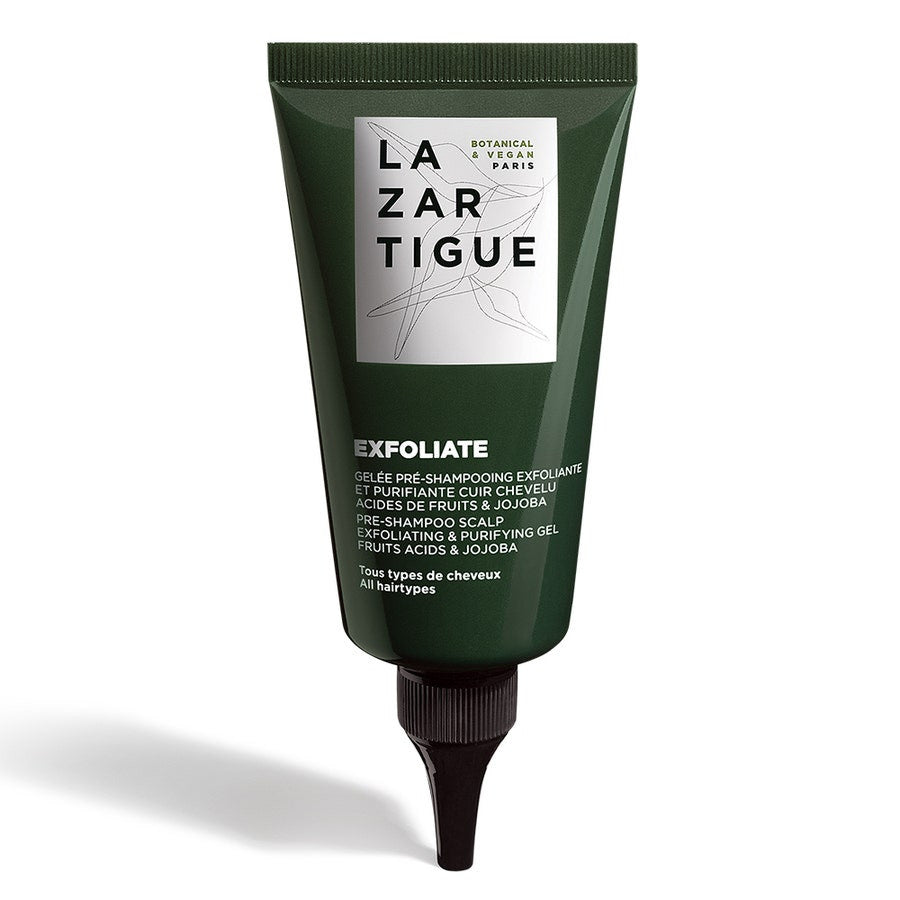 Lazartigue Exfoliate Gel pré-shampooing exfoliant et purifiant pour le cuir chevelu 75 ml (2,53 fl oz) 