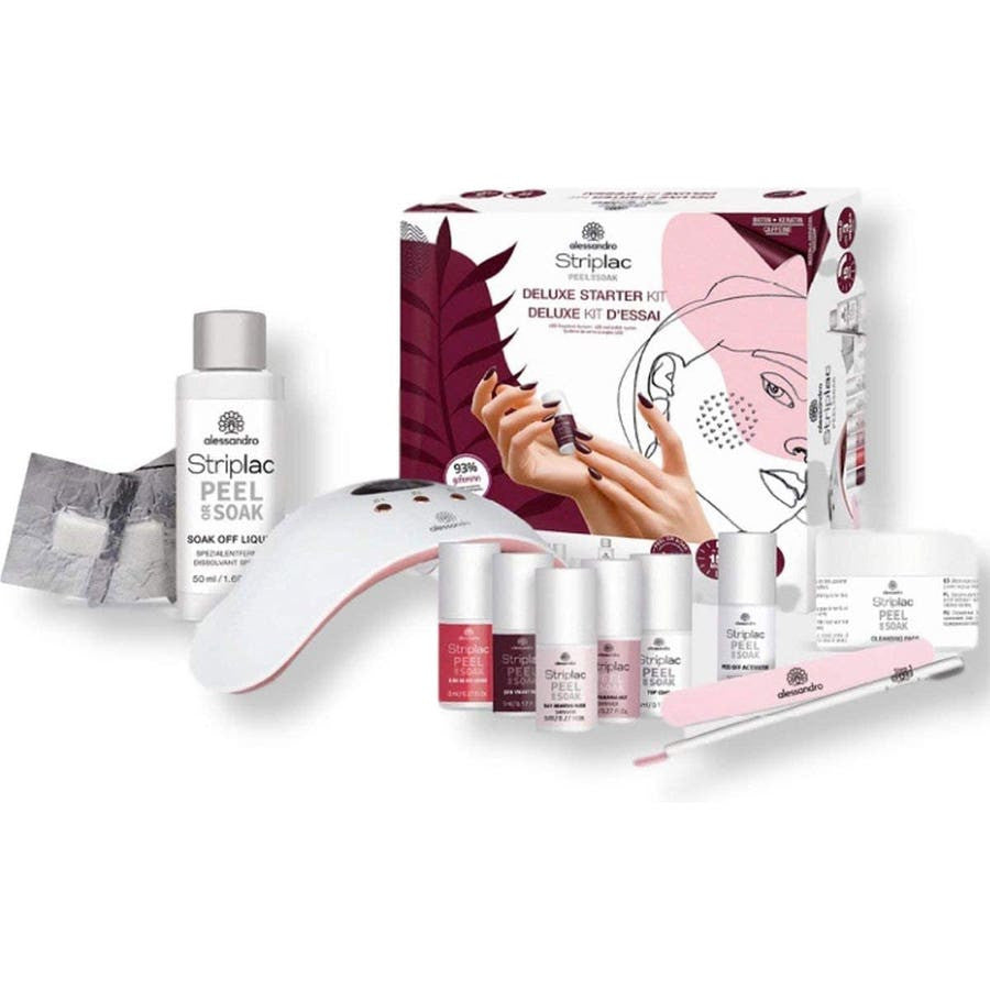 Alessandro Striplac Premium peel or soak Kit Semi-permanent