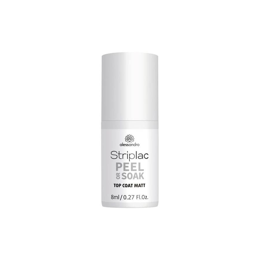 Alessandro Striplac Peel or soak matte top coat Semi-permanent 8ml (0.27fl oz)