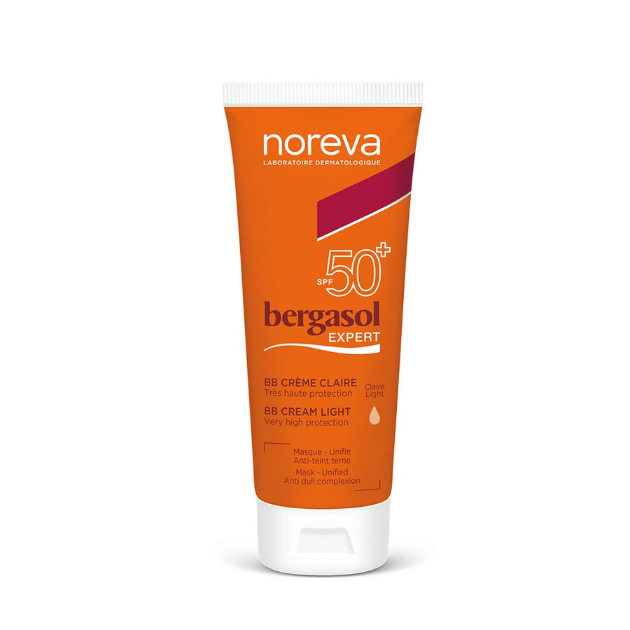 Noreva Bergasol Expert Crème BB Teintée Légère avec SPF 50+ 40 ml (1,35 fl oz) 