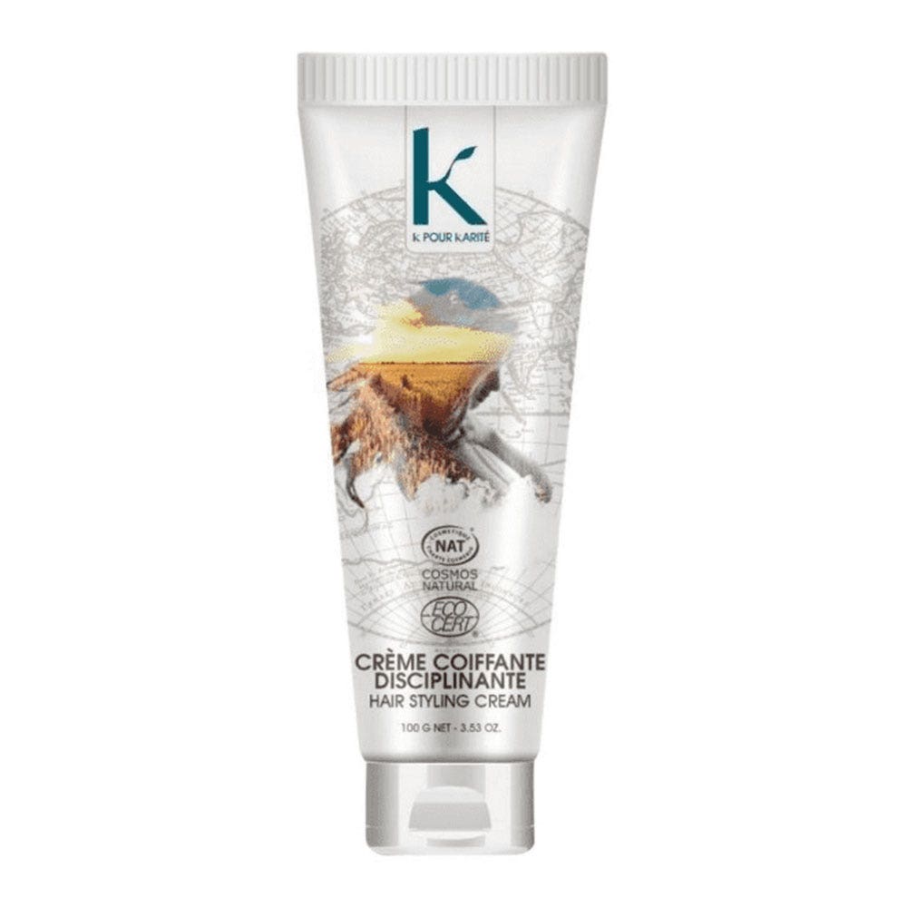 K Pour Karite Styling products Organic Disciplining Styling Cream 100g (3.53oz)