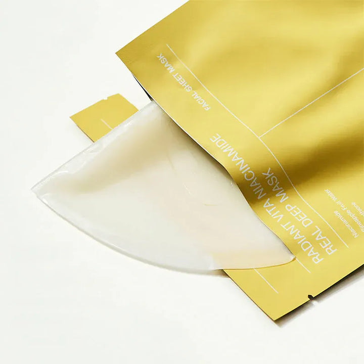Biodance Radiant Vita Mascarilla de tejido con textura de gel y niacinamida para una piel radiante 1 x unit