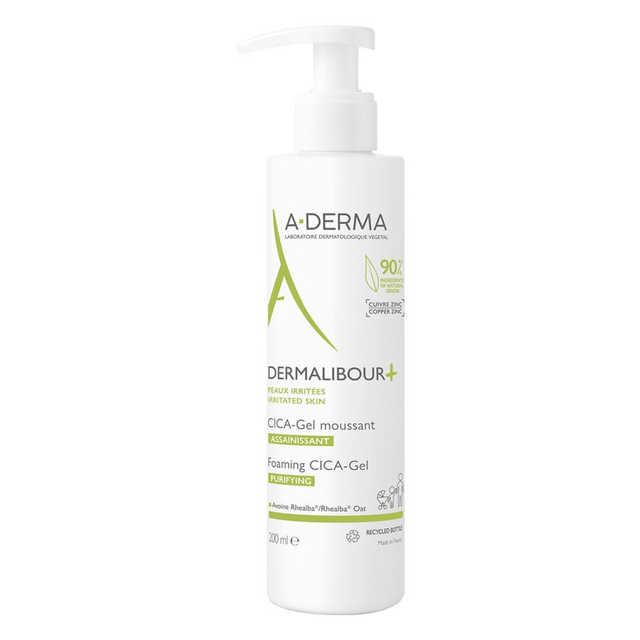 A-Derma Dermalibour+ Foaming Sanitizing CICA-Gel 200ml (6.76fl oz)