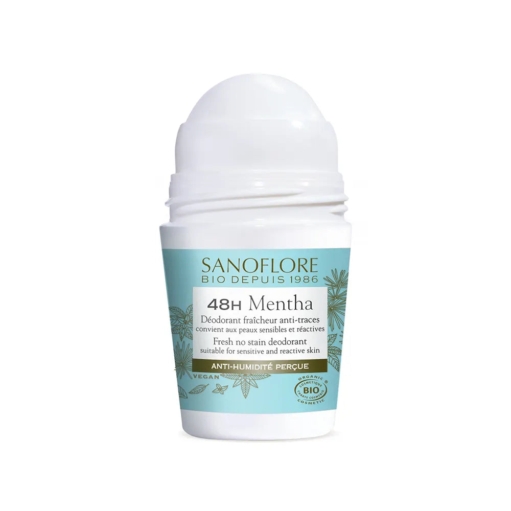 Sanoflore Deodorants 48h Mentha Roll-On