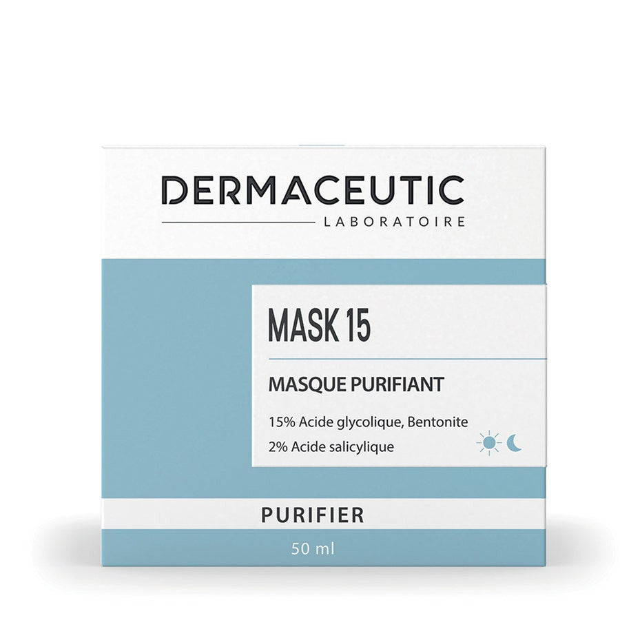 Masque Dermaceutic 15 Masques Purifiants 50 ml (1,69 fl oz) 