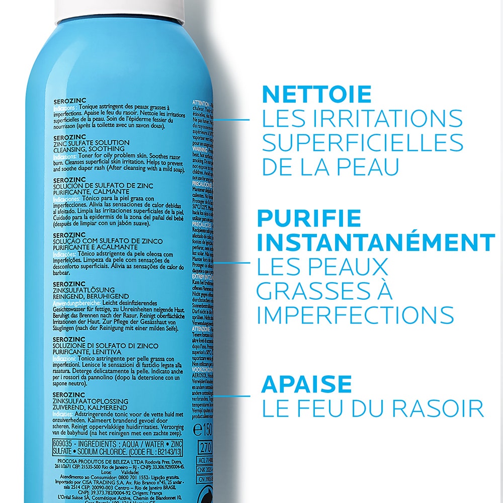 La Roche-Posay Serozinc Serozinc zinc sulphate solution 150ml (5.07fl oz)