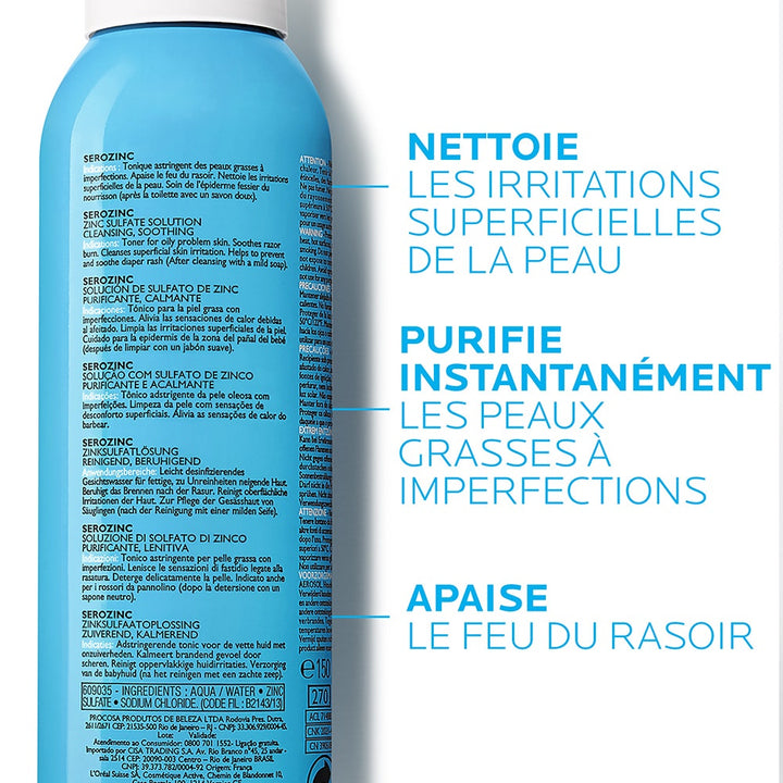 La Roche-Posay Serozinc Serozinc zinc sulphate solution 150ml (5.07fl oz)