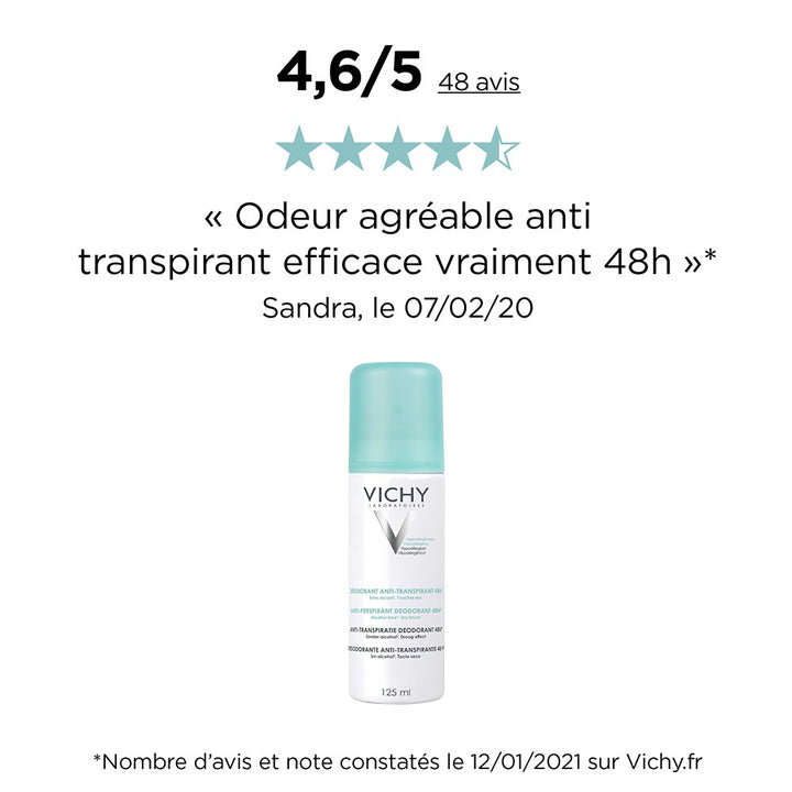 Vichy Deodorants Anti-perspirant spray Spray 2x125ml (4.23fl oz)