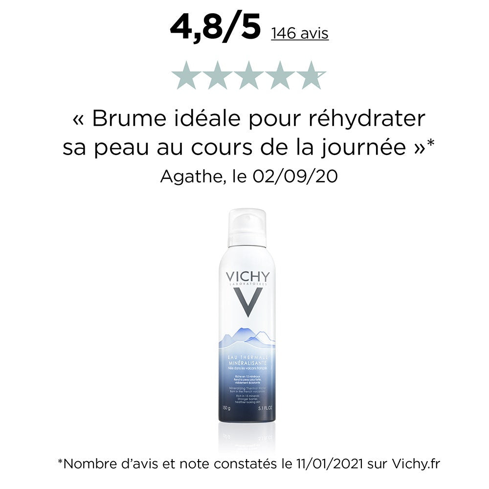 Vichy Thermal Water Mineralizing Spa Water 300ml (10.14fl oz)