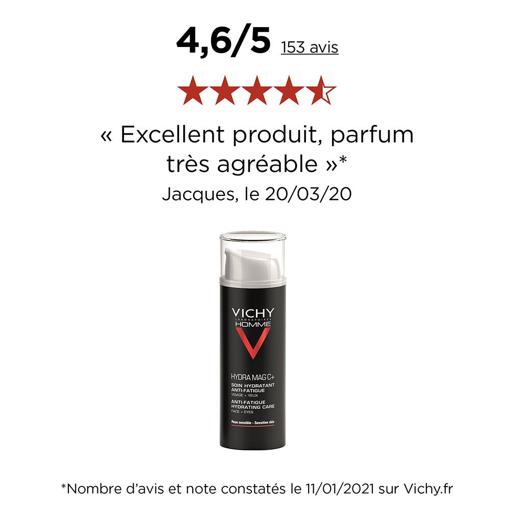 Vichy Man Hydra Mag C+ Hydrating Face And Eyes Cream Sensitive skin 50ml (1.69fl oz)