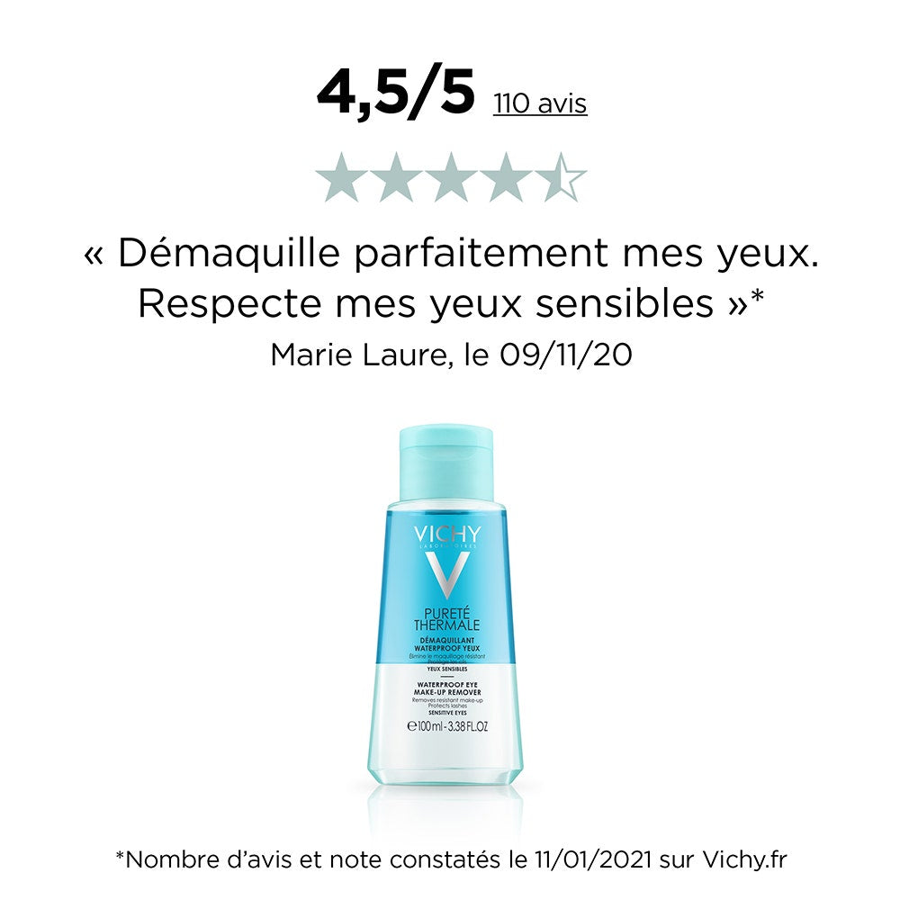 Vichy Purete Thermale Waterproof Eye Make-up Remover 100ml (3.38fl oz)