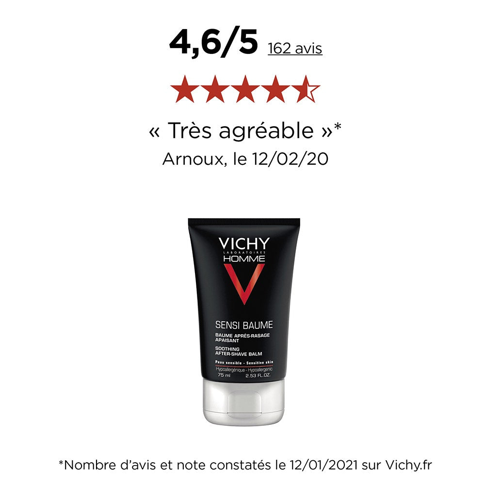 Vichy Man Sensi Balm Aftershave 75ml (2.53 fl oz)