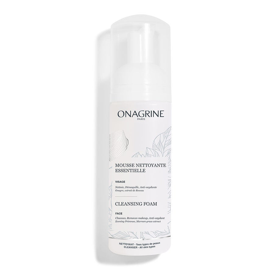 Mousse nettoyante essentielle Onagrine pour le visage, les yeux et les lèvres 150 ml (5,07 fl oz) 