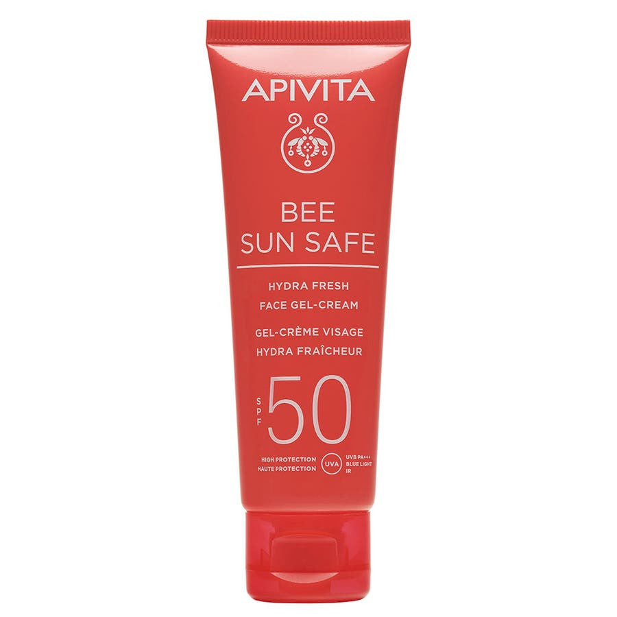 Gel-crème hydratant fraîcheur Apivita Bee Sun Safe SPF50 50 ml 