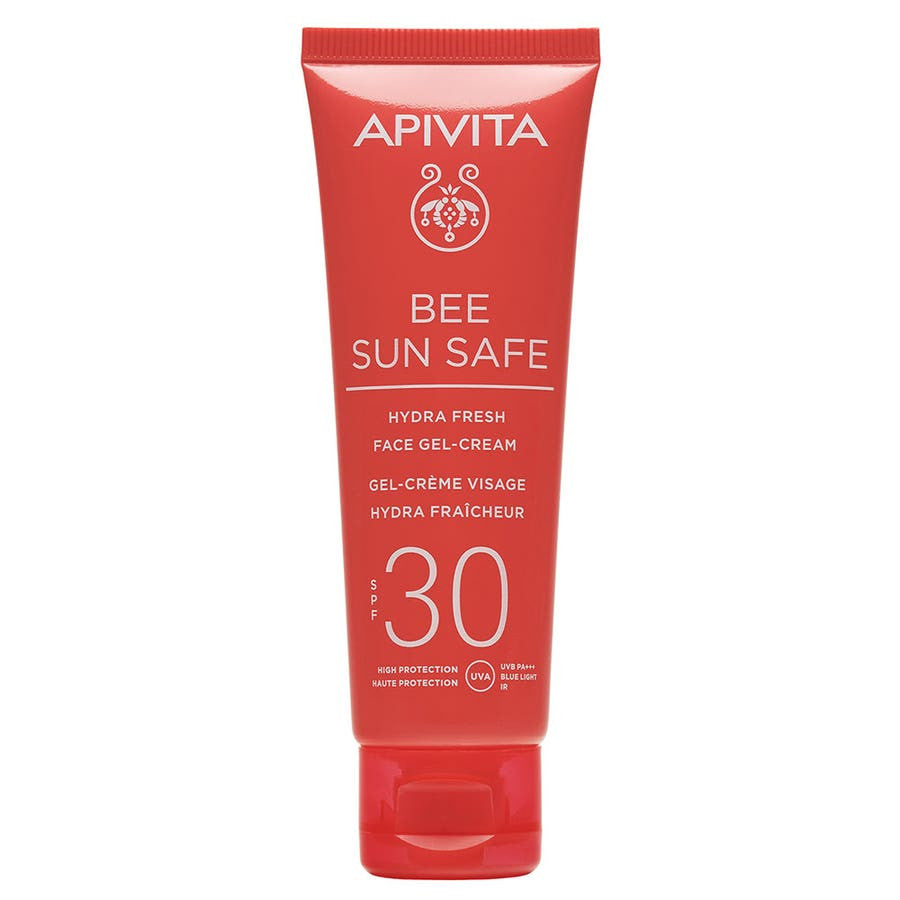 Gel-crème hydratant fraîcheur Apivita Bee Sun Safe SPF 30 50 ml 