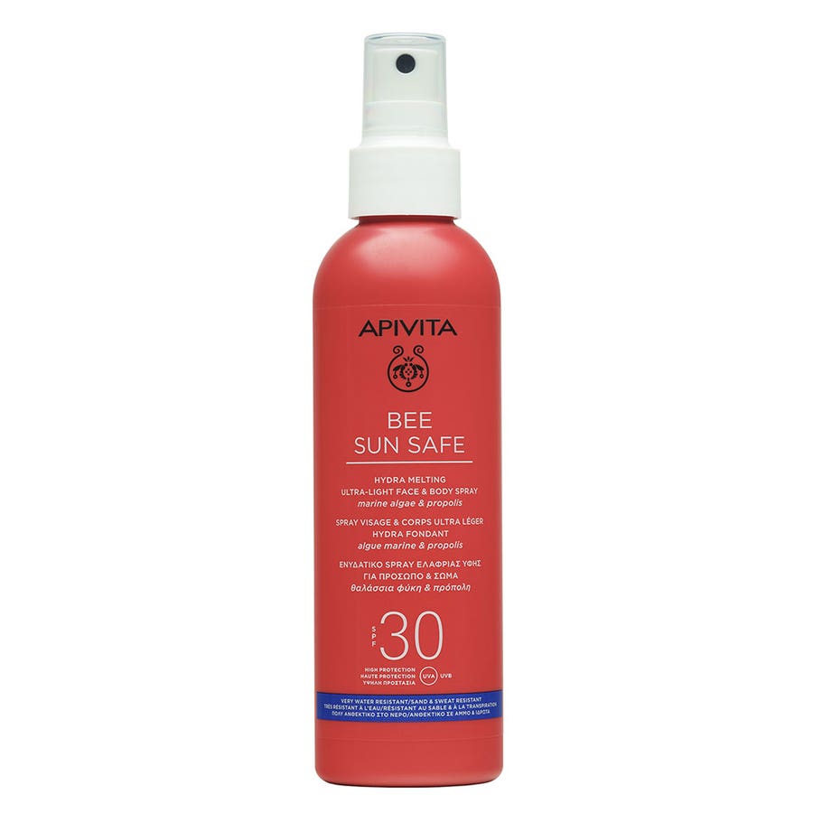 Apivita Bee Sun Safe SPF30 Ultra-Light Face & Body Spray 200ml (6,76fl oz)