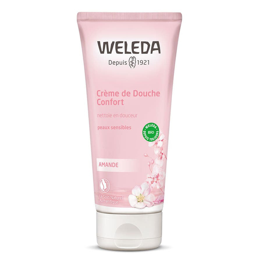 Weleda Crème de Douche Confort Amande 200 ml (6,76 fl oz) 