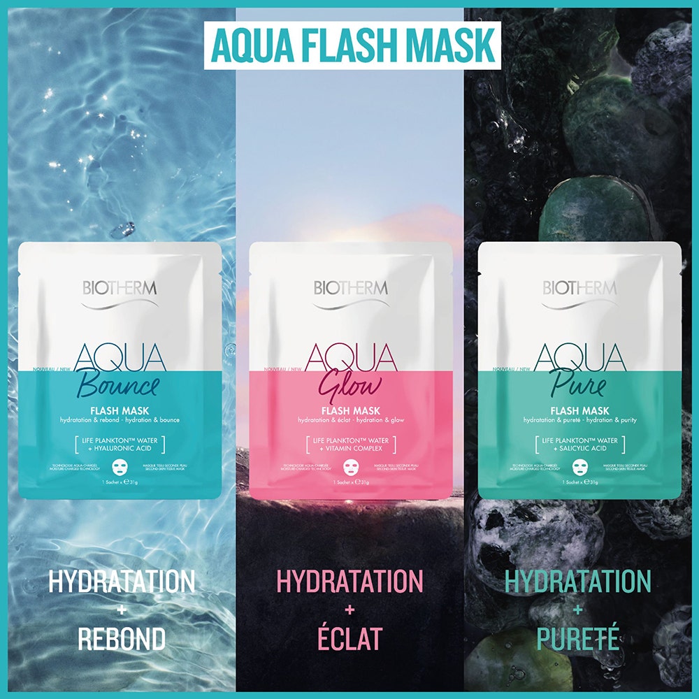 Biotherm Aqua Glow Radiance & hydration sheet mask 31g (1.09 oz)