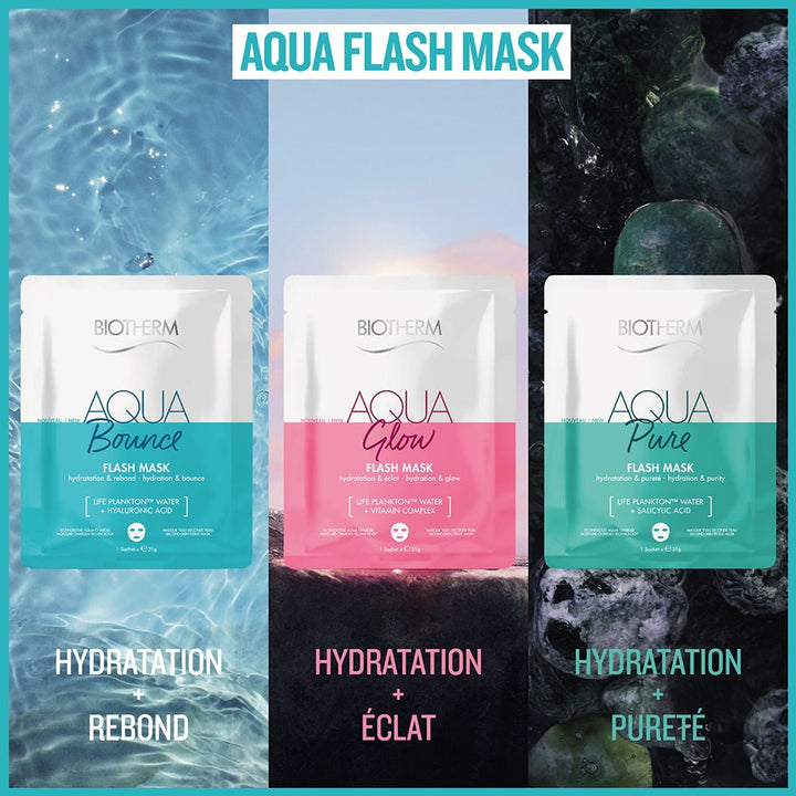 Biotherm Aqua Glow Radiance & hydration sheet mask 31g (1.09 oz)