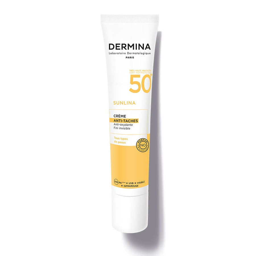 Crème solaire anti-pigmentation Dermina Sunlina SPF 50+ 40 ml 