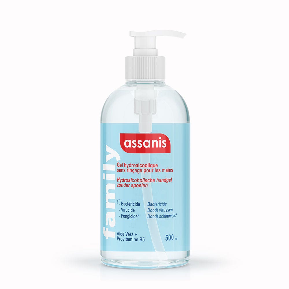 Assanis Family Hand sanitiser 500ml (16.91fl oz)