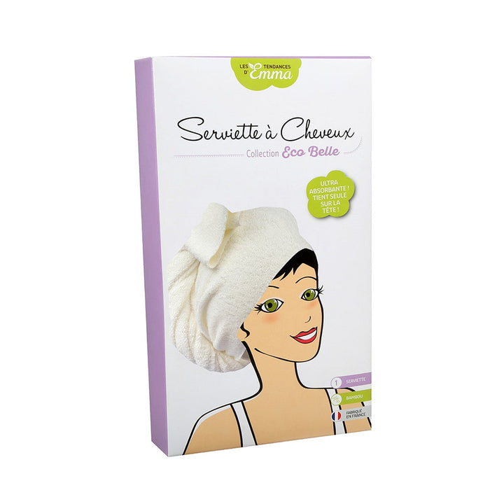 Les Tendances D'Emma A super-absorbent hair towel x 1