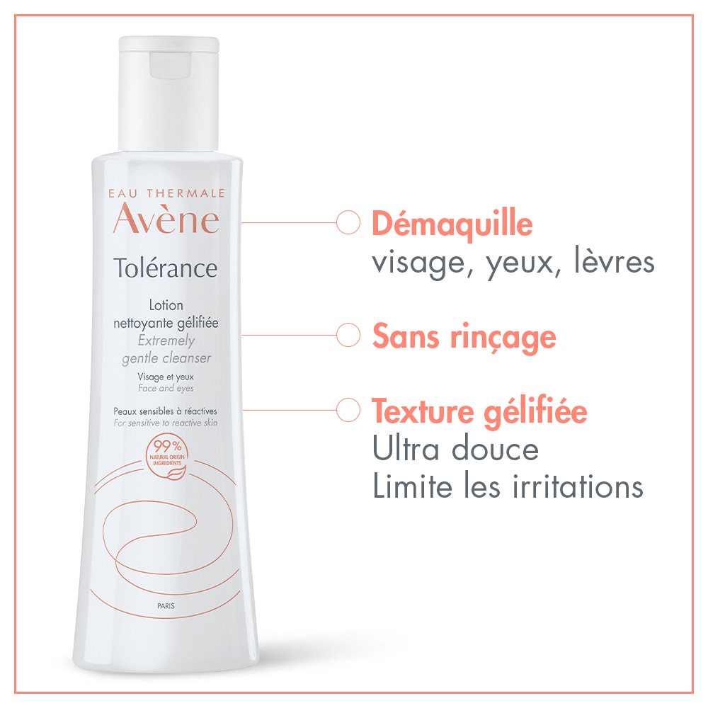 Avène Tolérance Control Gelled Cleansing Lotion 200ml (6.76 fl oz)