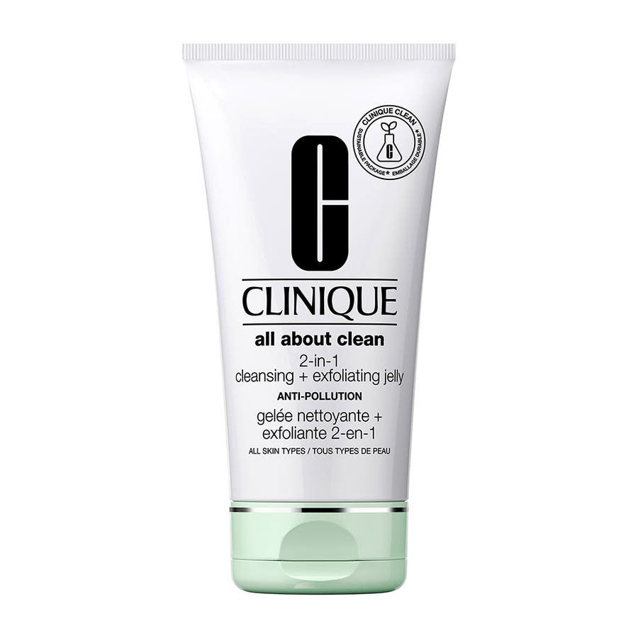 Clinique All About Clean Gelée Nettoyante + Exfoliante 2 en 1 150 ml (5,07 fl oz) 