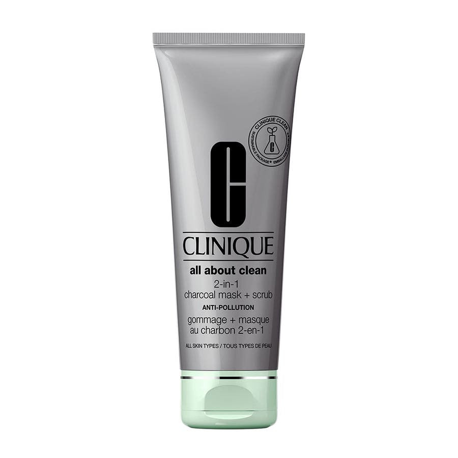 Clinique All About Clean 2-in-1 Charcoal Mask + Scrub 121g (4.26fl oz)