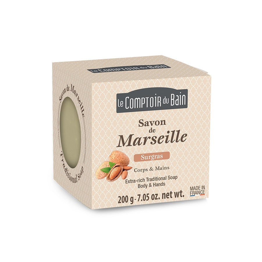 Le Comptoir Du Bain Savons de Marseille surgras 200 g (7,05 oz) 